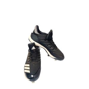 NWOB Adidas Icon Bounce Black Metal Baseball Cleats CG5241 Size 11